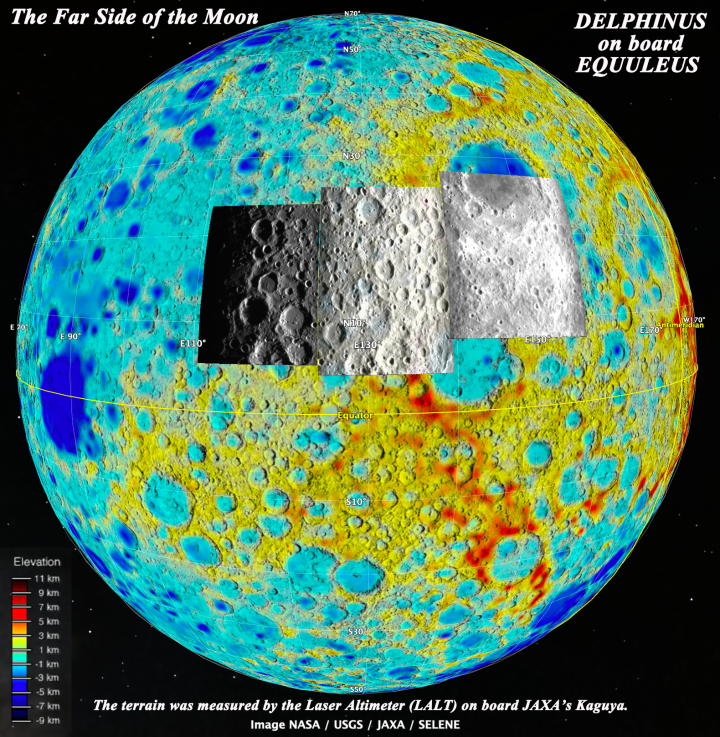 Time lapse of the far side of the moon